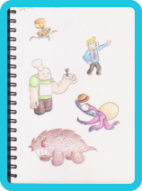 � 2016 Charles Angelus Pollock. Pencil, Color crayons