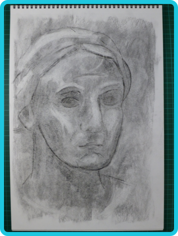 � 2016 Charles Angelus Pollock. Charcoal.